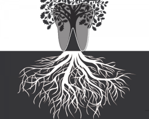'Tooth/Tree With Roots into Ground'