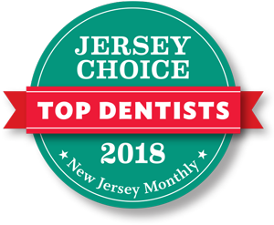 Jersey Choice Top Dentist Award for 2018